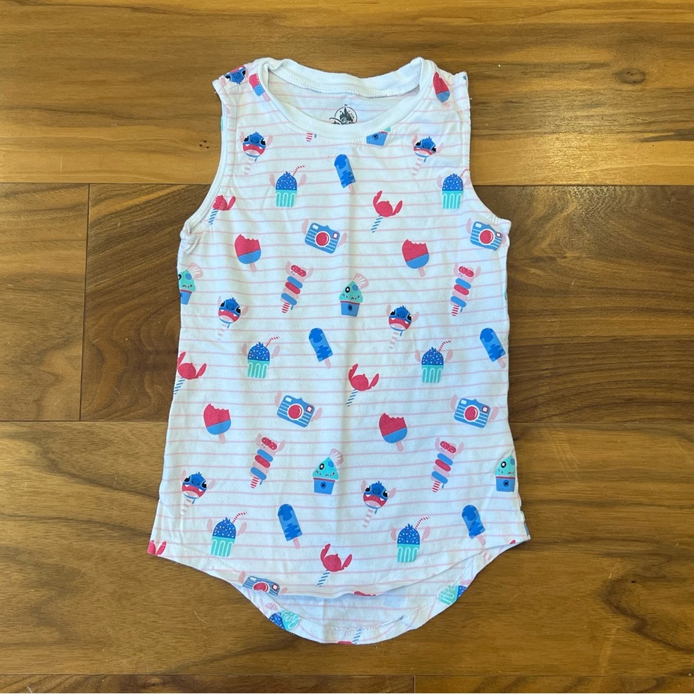 Girls Lilo and Stitch style tank top